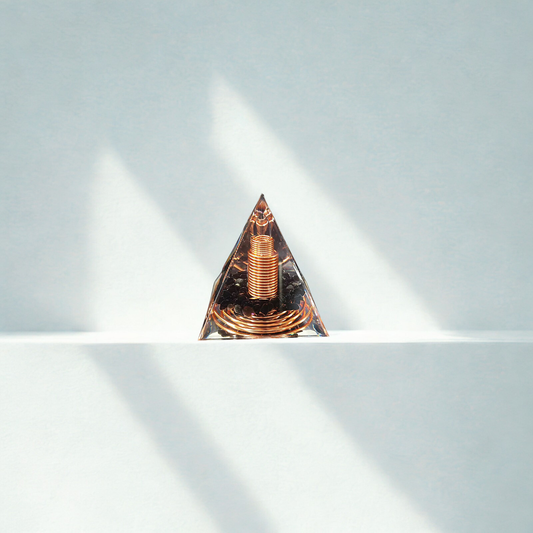 TeslaTone - Black Obsidian Pyramid